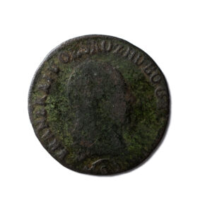 1/2 Kreuzer – Francis I, 1812 S Austrian Empire | F (Fine)