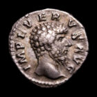 Denarius Lucius Verus 166 A.D. Roman Empire Obverse