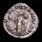 Denarius Lucius Verus 166 A.D. Roman Empire Reverse
